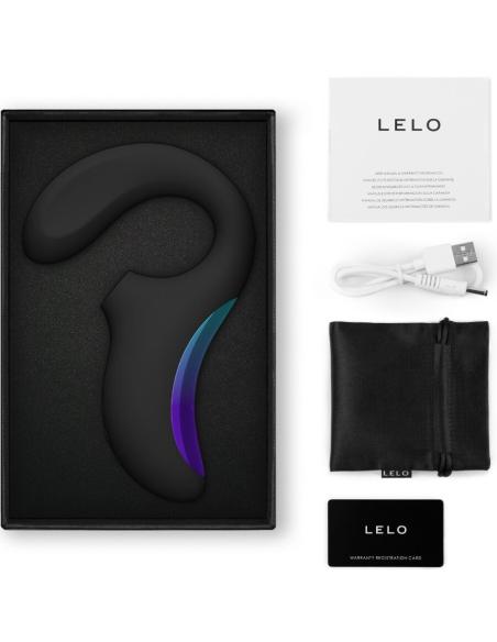 Lelo - enigma wave masajeador triple vibración negro