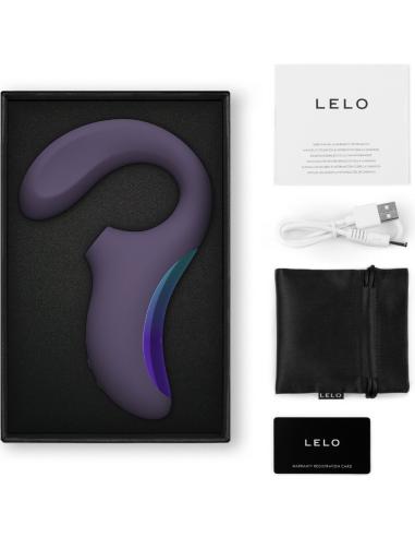 Lelo - enigma wave masajeador triple vibración morado