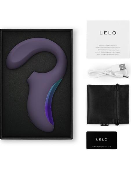 Lelo - enigma wave masajeador triple vibración morado