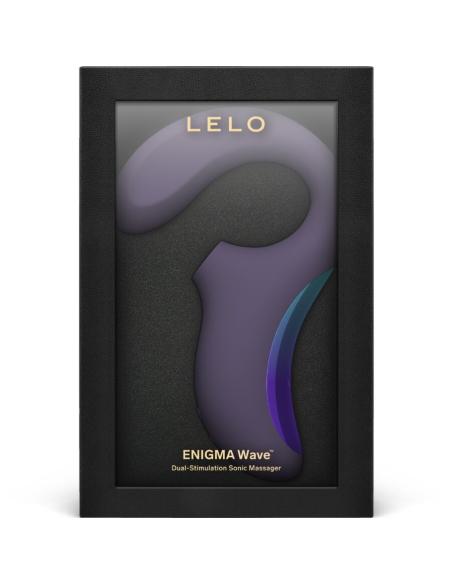 Lelo - enigma wave masajeador triple vibración morado