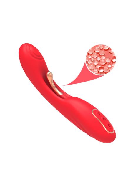 Armony - vibrador con lengua oscilante rojo