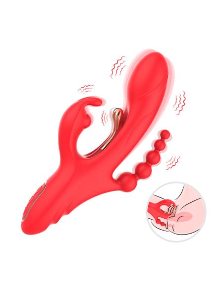 Armony - vibrador estimulador punto g y clítoris rojo