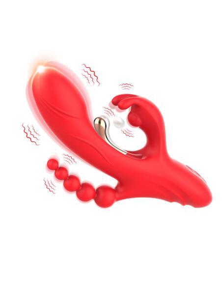 Armony - vibrador estimulador punto g y clítoris rojo