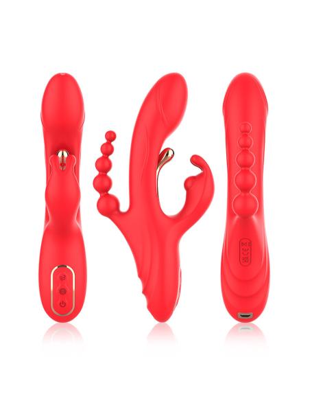 Armony - vibrador estimulador punto g y clítoris rojo