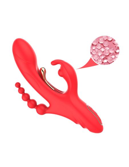 Armony - vibrador estimulador punto g y clítoris rojo