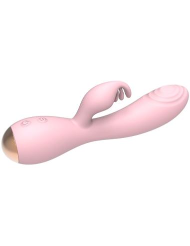 Nalone - magic stick vibrador con rabbit - rosa light