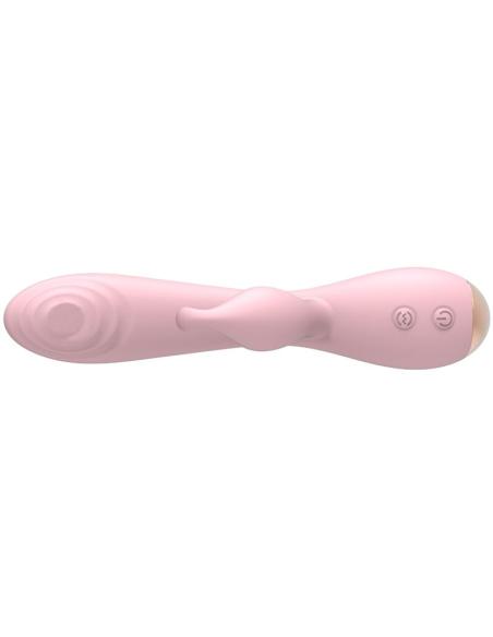 Nalone - magic stick vibrador con rabbit - rosa light