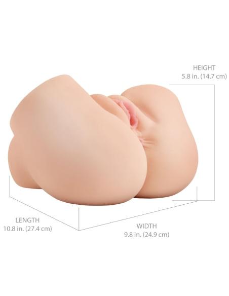 Pdx elite - back that ass up masturbador vagina y ano realístico con vibración