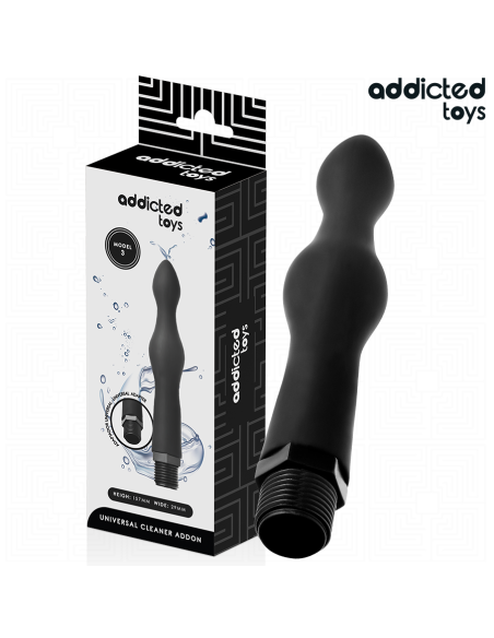 Addicted toys - limpiador anal con adaptador universal modelo 3
