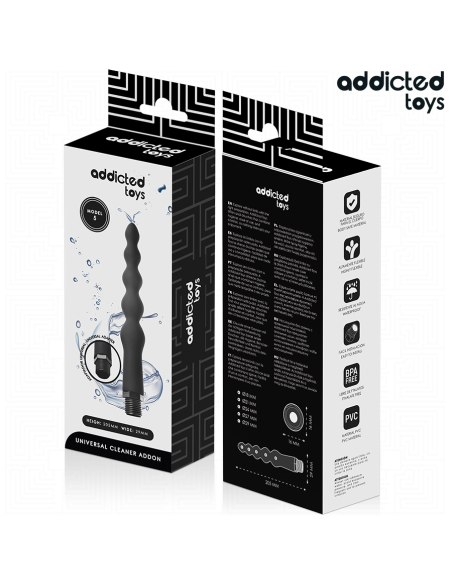 Addicted toys - limpiador anal con adaptador universal modelo 5