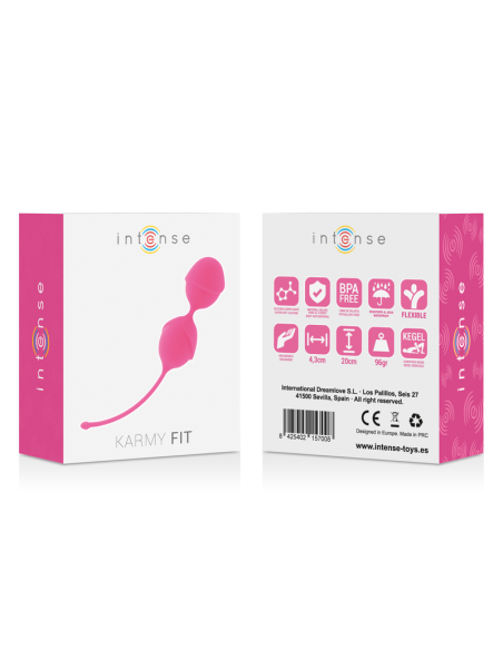 Intense - karmy fit kegel silicone fucsia