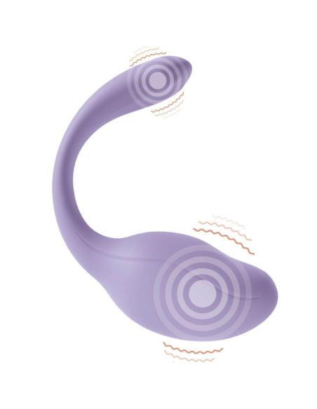 Adrien lastic - smart dream 3.0 estimulador clitoris & g-spot control remoto violeta - app gratuita