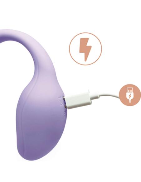 Adrien lastic - smart dream 3.0 estimulador clitoris & g-spot control remoto violeta - app gratuita