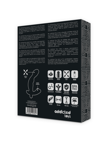 Addicted toys - estimulador anal prostata realistic silicona p-spot vibe