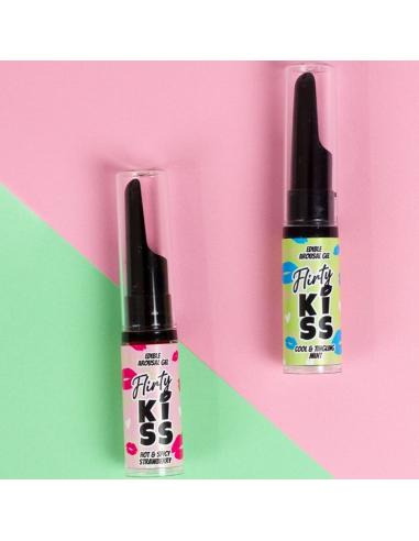 Secretplay - flirty kiss geles con efectos sexo oral fresa & menta 2 x 8 gr