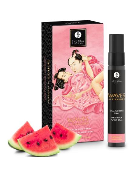 Shunga - waves pleasure spray oral seductor sandía 20 ml