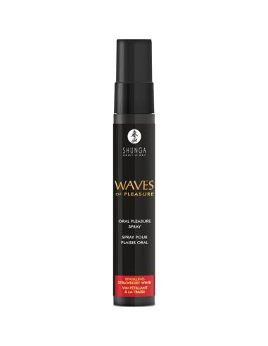 Shunga - waves pleasure spray oral seductor fresa 20 ml