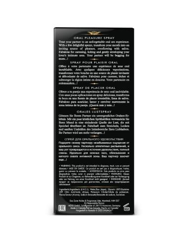 Shunga - waves pleasure spray oral seductor fresa 20 ml
