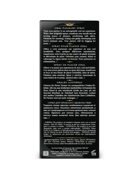 Shunga - waves pleasure spray oral seductor fresa 20 ml