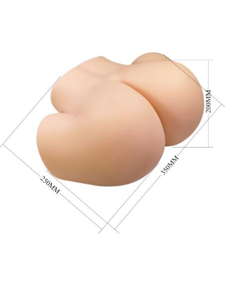 Crazy bull - anaid trasero femenino realista vagina y anal 7 kg