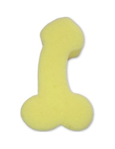 Diablo picante - esponja forma de pene amarilla