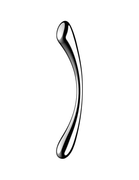 Satisfyer - cosmic crest 1 dildo acero inoxidable doble uso