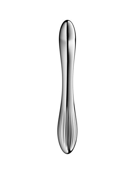 Satisfyer - pure gravity 1 dildo acero inoxidable doble uso