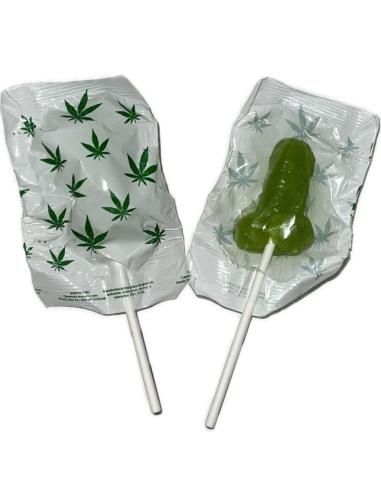 Diablo goloso - 1 piruleta pene aroma cannabis