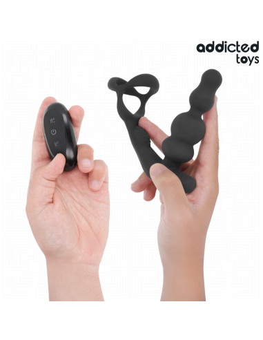 Addicted toys - masajeador prostático rotatorio control remoto