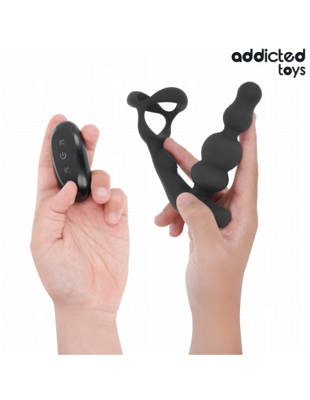 Addicted toys - masajeador prostático rotatorio control remoto