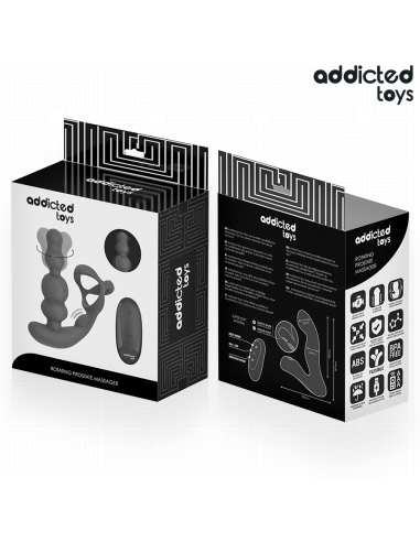 Addicted toys - masajeador prostático rotatorio control remoto