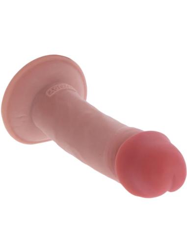 Get real - dildo deluxe dong grueso de doble densidad tpe 18 cm