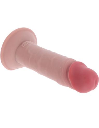 Get real - dildo deluxe dong grueso de doble densidad tpe 20 cm