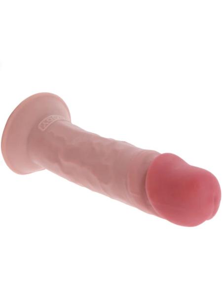 Get real - dildo deluxe dong grueso de doble densidad tpe 23 cm