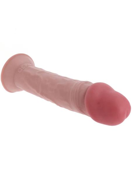 Get real - dildo deluxe dong grueso de doble densidad tpe 35.5 cm