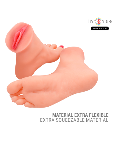 Intense deep touch - gabbie mastubador de dos piezas en forma de pie