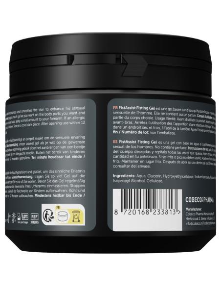 Cobeco - fist assist gel extraespeso base de agua 500 ml