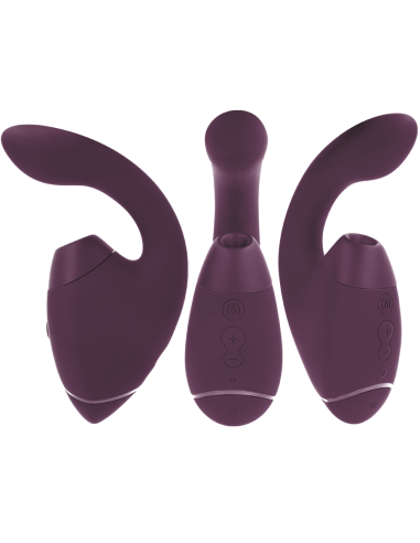 Womanizer - duo next estimulador vibrador dual clítoris & punto·g morado