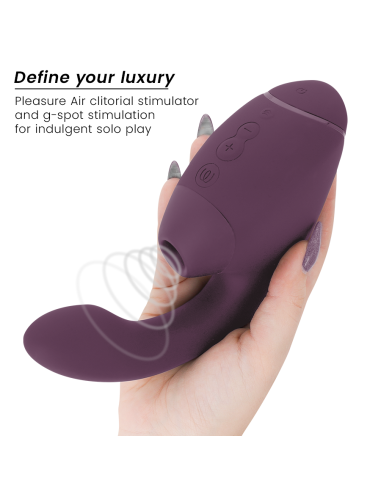 Womanizer - duo next estimulador vibrador dual clítoris & punto·g morado