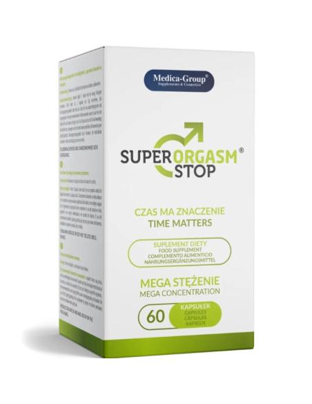Super orgasm stop – cápsulas naturales para el control de la eyaculación y mayor resistencia sexual