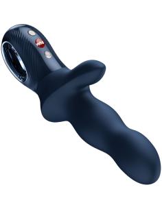 Fun factory - bi stronic crave conejo estimulador de empuje azul oscuro 2