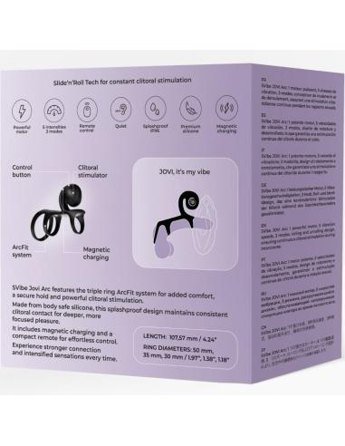 Snail vibe - anillo de pareja control remoto