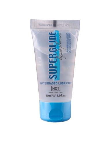 Hot - superglide liquid pleasure lubricante base agua 30 ml