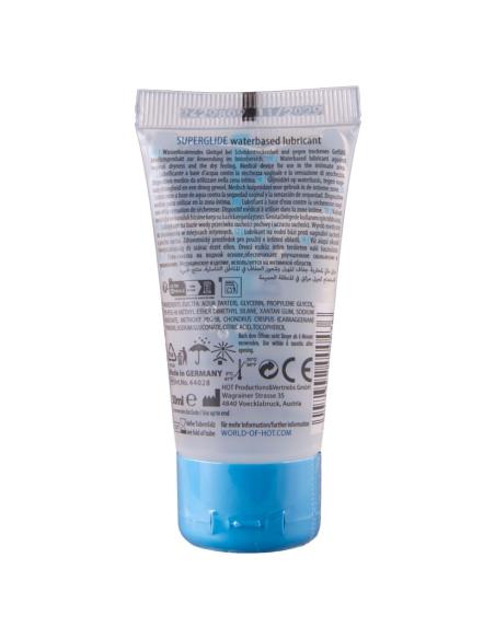 Hot - superglide liquid pleasure lubricante base agua 30 ml