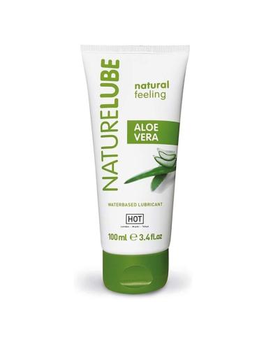 Hot - nature lube lubricante base agua aloe vera 100 ml