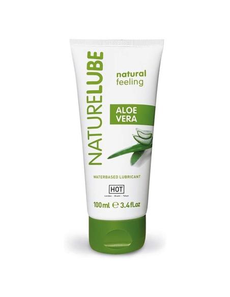 Hot - nature lube lubricante base agua aloe vera 100 ml