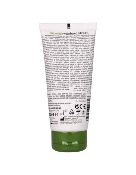 Hot - nature lube lubricante base agua aloe vera 100 ml