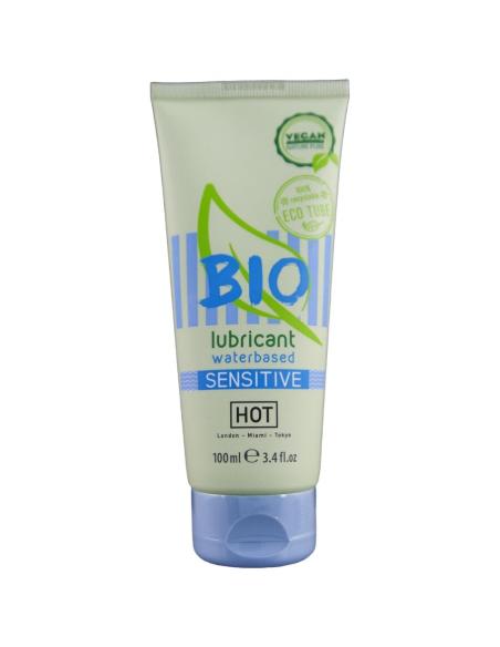 Hot - bio lubricant lubricante bio base agua sensible 100 ml