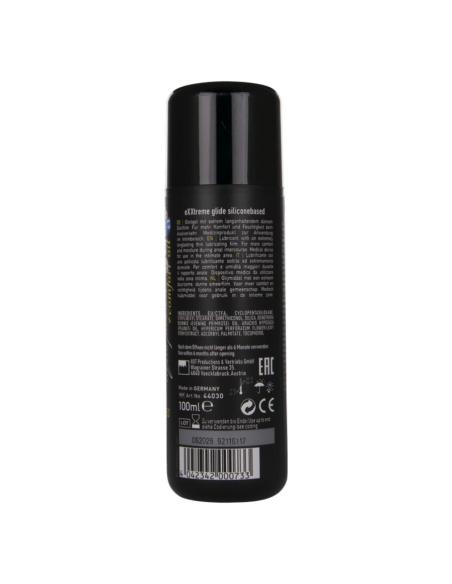 Hot - exxtreme glide lubricante base silicona + aceite confort a+ 100 ml