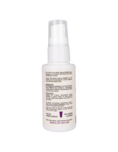 Hot - v-activ spray estimulante para mujer 50 ml